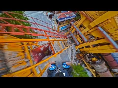 Uncut FPV Freestyle in the abandoned Crushing Plant🔥