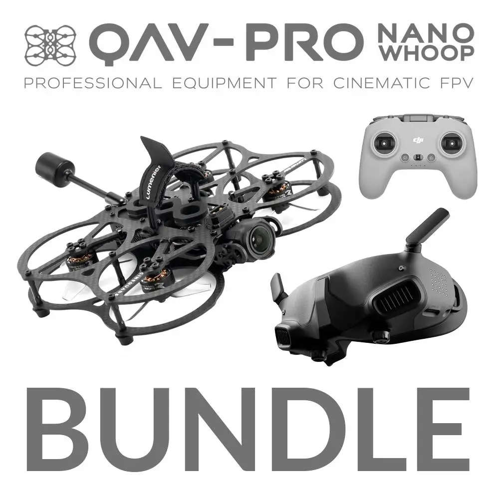 Lumenier QAV-PRO Nano Whoop 2″ Cinequads Edition RTF Bundle: A Cinematic Odyssey in FPV Drones