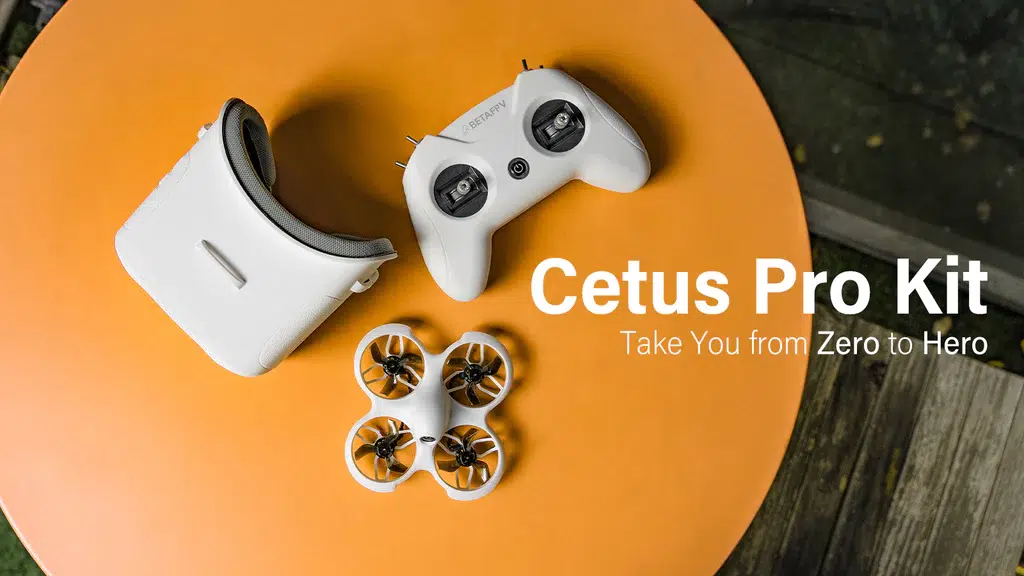FPV drones have surged in popularity, exemplified by models like the BetaFPV Cetus Pro, known for its dynamic and immersive video capabilities. 